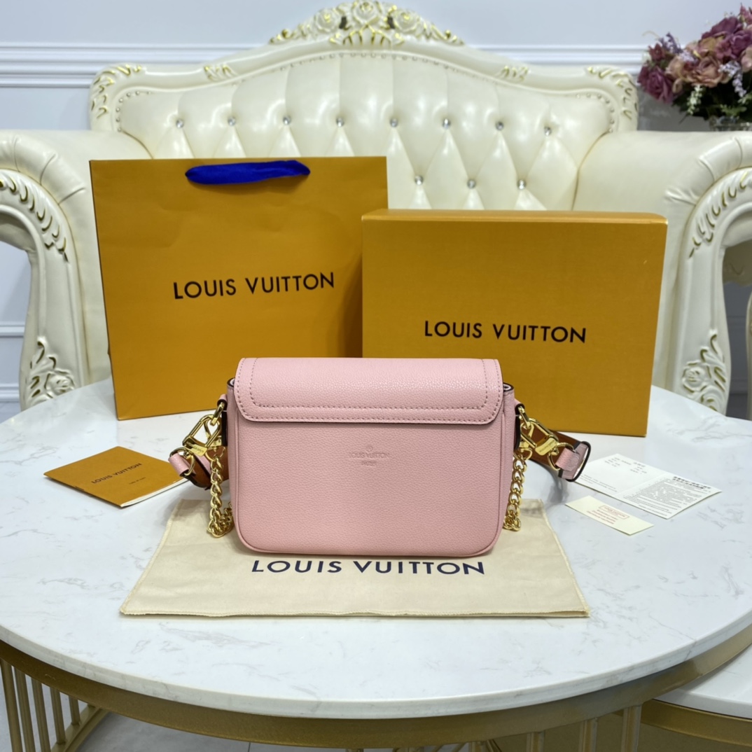 Louis Vuitton LOCKME TENDER Shoudler Bag M58555 Rosewater Pink